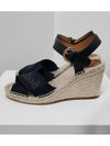 Apgujeong 24SS ankle strap wedge sandals CHC24S995FU 001 - CHLOE - BALAAN 6