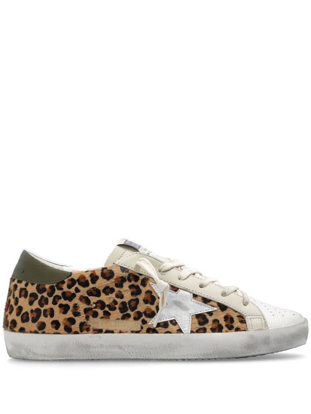 Superstar Classic Leopard Low Top Sneakers Brown - GOLDEN GOOSE - BALAAN 2