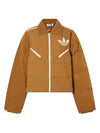 Adicolor 70S Velvet Puff Padding Brown Desert - ADIDAS - BALAAN 1