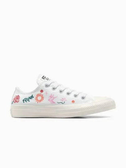 Chuck Taylor All Star Summer Embroidery White A10821C - CONVERSE - BALAAN 2