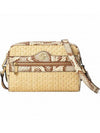 GG Raffia Ophidia Cross Bag Beige - GUCCI - BALAAN 2