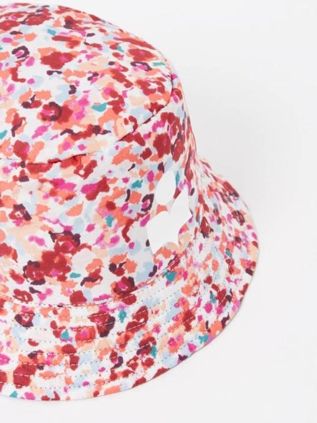 Women's Haleyh Logo Bucket Hat Pink - ISABEL MARANT - BALAAN 3