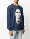 Mask Sweatshirt Navy NCS20234 - IH NOM UH NIT - BALAAN 3