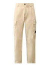 Stretch Sateen Loose Cargo Straight Pants Beige - CP COMPANY - BALAAN 2