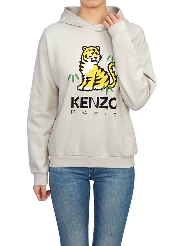 Kids brushed hoodie K25838 261 14A adult wearable - KENZO - BALAAN 5