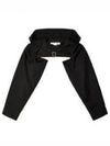 Hooded Bolero Black - COMME DES GARCONS - BALAAN 2