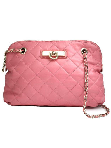 Rose lambskin shoulder and cross bag - DKNY - BALAAN 1