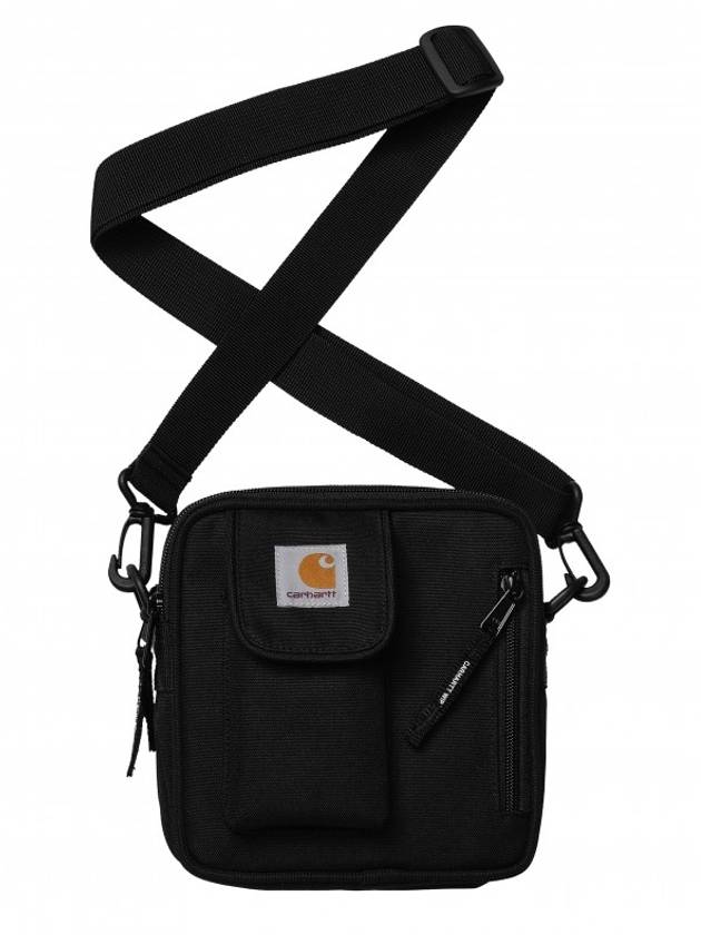 WIP Essentials Cross Bag Black - CARHARTT WIP - BALAAN 2