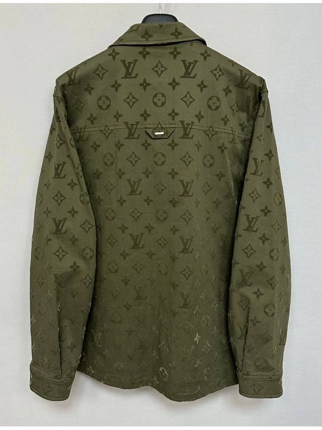 Monogram Cotton Overshirt 110 - LOUIS VUITTON - BALAAN 4