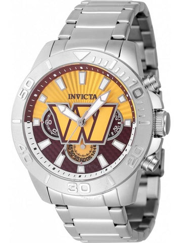 Invicta Nfl Washington Commanders Chronograph GMT Quartz Men's Watch 47947 - INVICTA - BALAAN 1