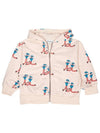 Kids hooded zip up 124AC059 500 - BOBO CHOSES - BALAAN 2