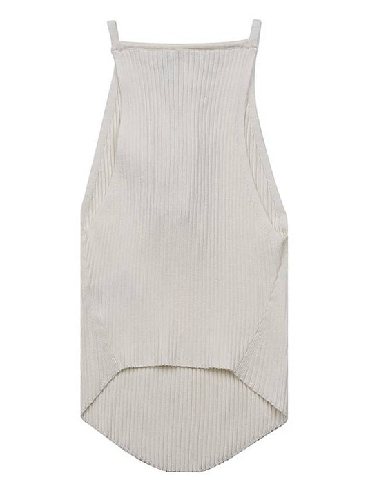 Courr ges Women s Holistic Tank Top 124MDE074FI0001 0001 - COURREGES - BALAAN 2