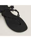 Island Sandals Noir - HERMES - BALAAN 6