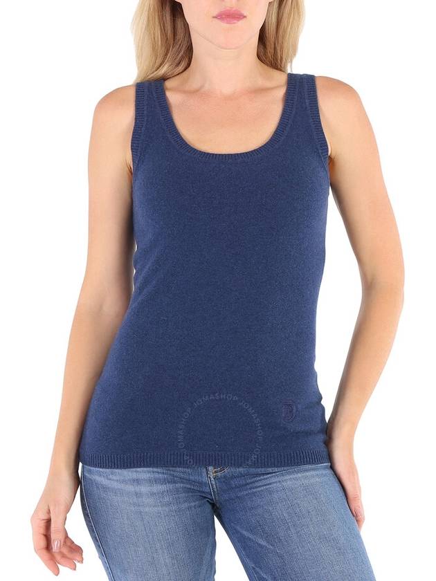 Burberry Ladies Ink Blue Knit Tank, Size Small - BURBERRY - BALAAN 1