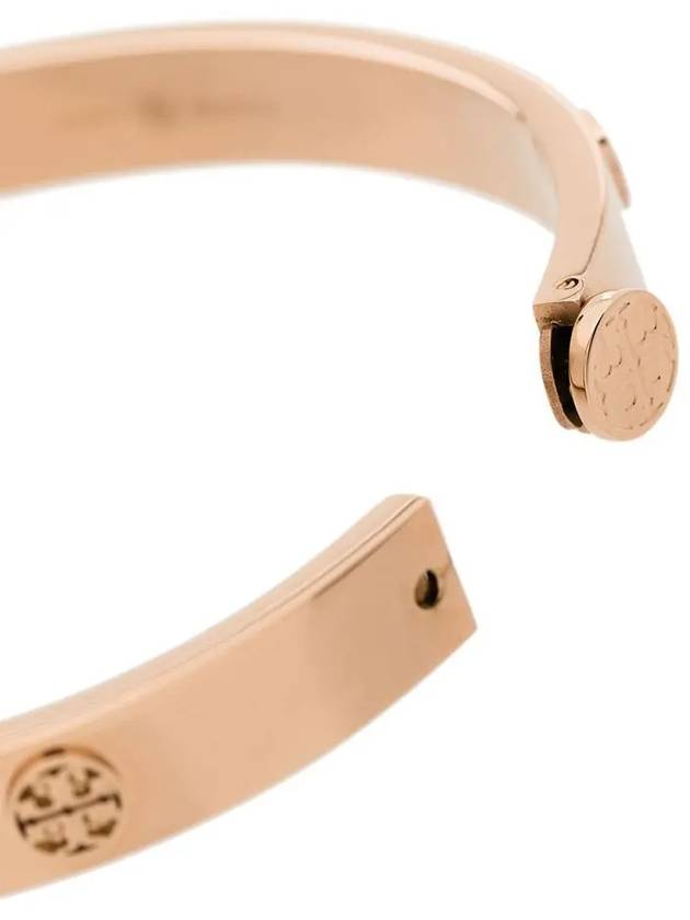 Miller Hinged Stud Bangle Bracelet Rose - TORY BURCH - BALAAN 5