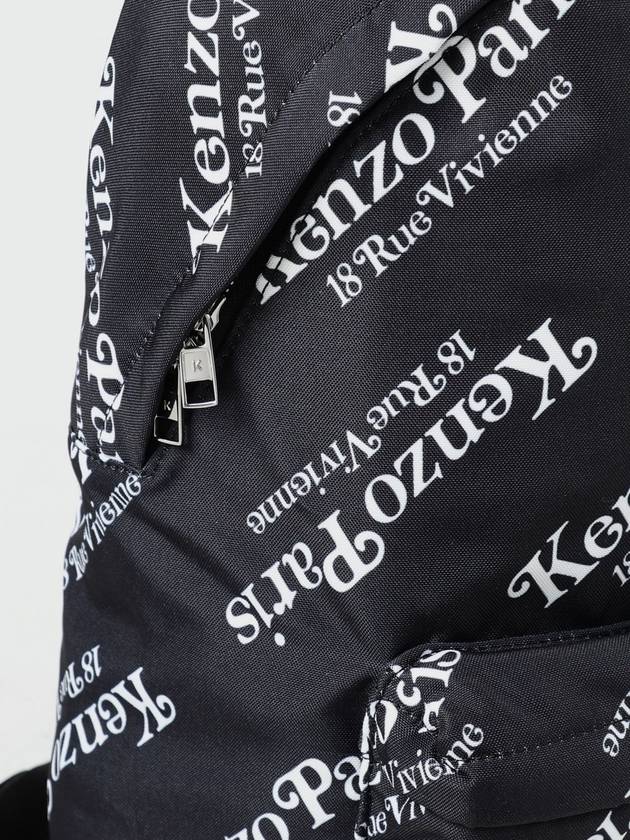 Zaino Kenzo in nylon con stampa logo - KENZO - BALAAN 4