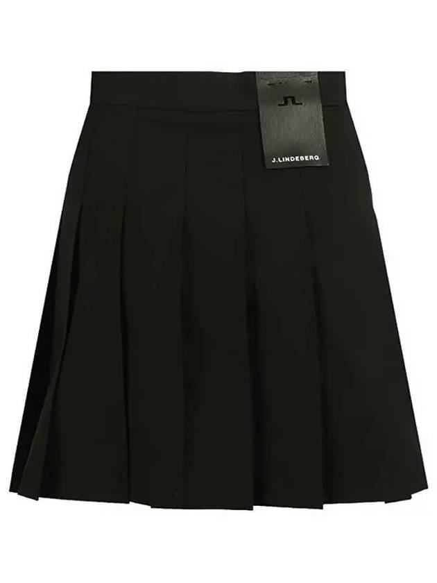 Adina Pleated Skirt Black - J.LINDEBERG - BALAAN 4