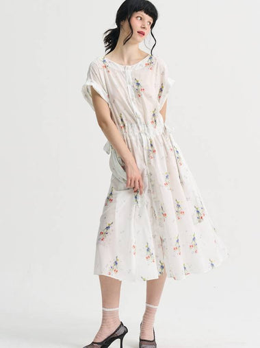 Mediterranean Robe Dress White - SORRY TOO MUCH LOVE - BALAAN 1