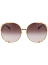 Eyewear Gradient Round Sunglasses Brown - GUCCI - BALAAN 1