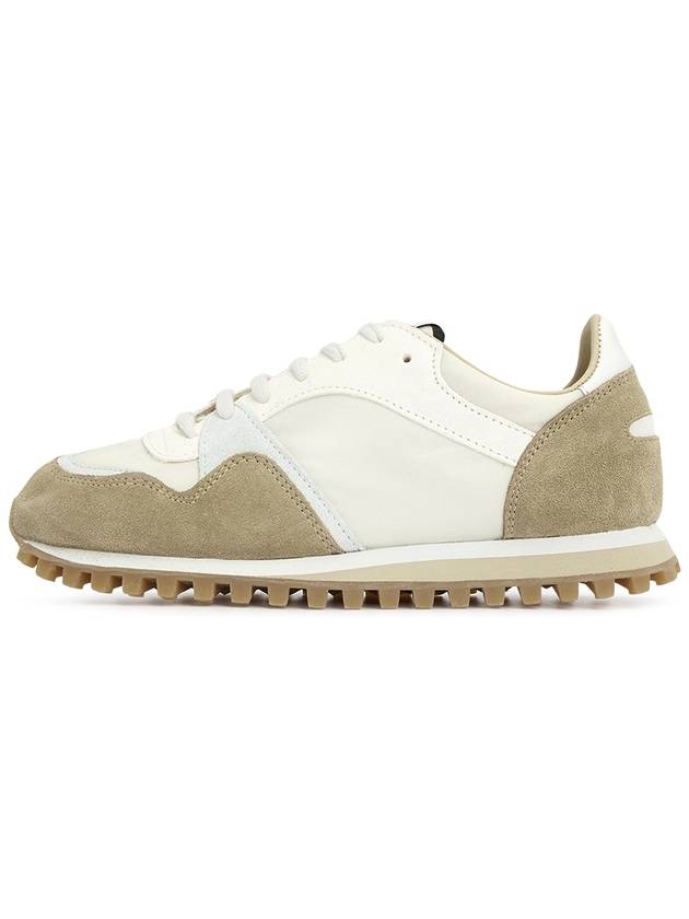 Men's Trail Leather Low Top Sneakers Taupe - SPALWART - BALAAN 5