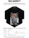 Wolfman Print Short Sleeve T-Shirt Black - NEIL BARRETT - BALAAN 3