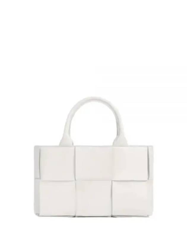 Arco Mini Tote Bag White - BOTTEGA VENETA - BALAAN 2