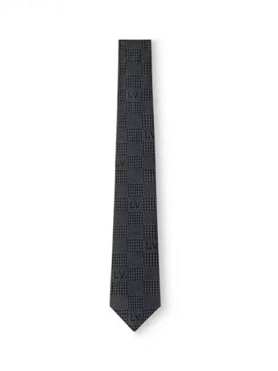 Pied De Poule Tie Grey - LOUIS VUITTON - BALAAN 2