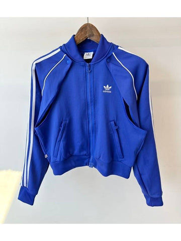 2WAY JERSEY TRACK JACKET IC5580 BLUE WOMENS - ADIDAS - BALAAN 1