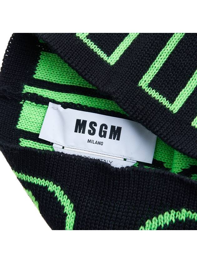 Logo Beanie 3340ML05 227560 99A - MSGM - BALAAN 9