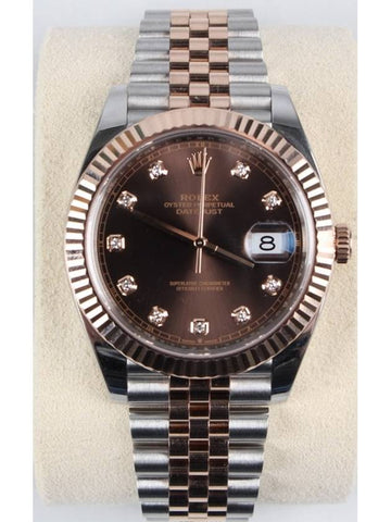 Rolex Dayjust 41 Chocolate Edition 10p 20 Years - ROLEX - BALAAN 1