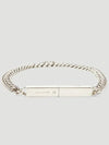 Engraved Logo Double Chain Bracelet Silver - BOTTEGA VENETA - BALAAN 2