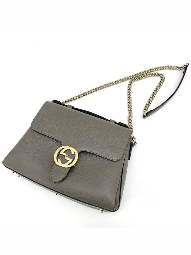 Interlocking top handle shoulder bag - GUCCI - BALAAN 10