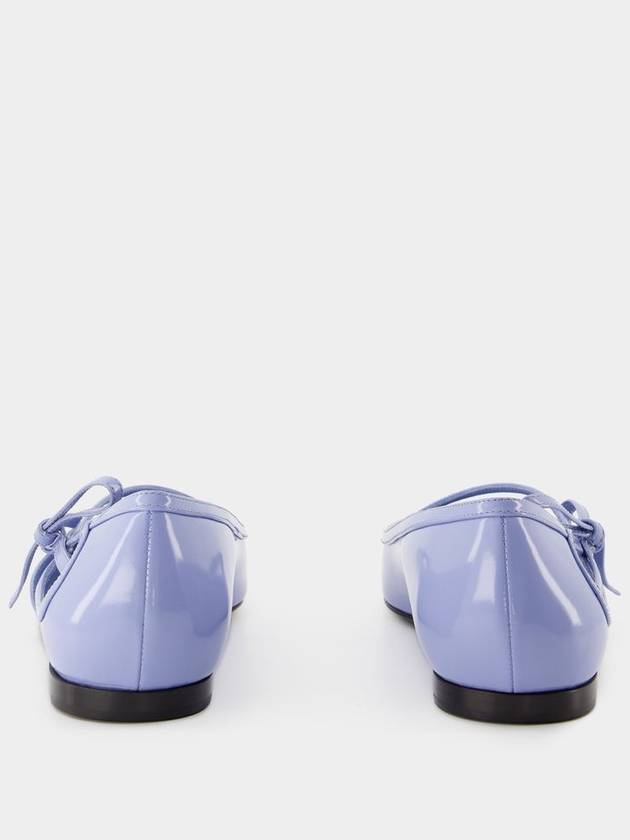 Ballerinas - Dolce&Gabbana - Leather - Blue - DOLCE&GABBANA - BALAAN 3