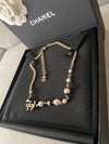 CC logo necklacepearl pearl necklace goldABE159 - CHANEL - BALAAN 3