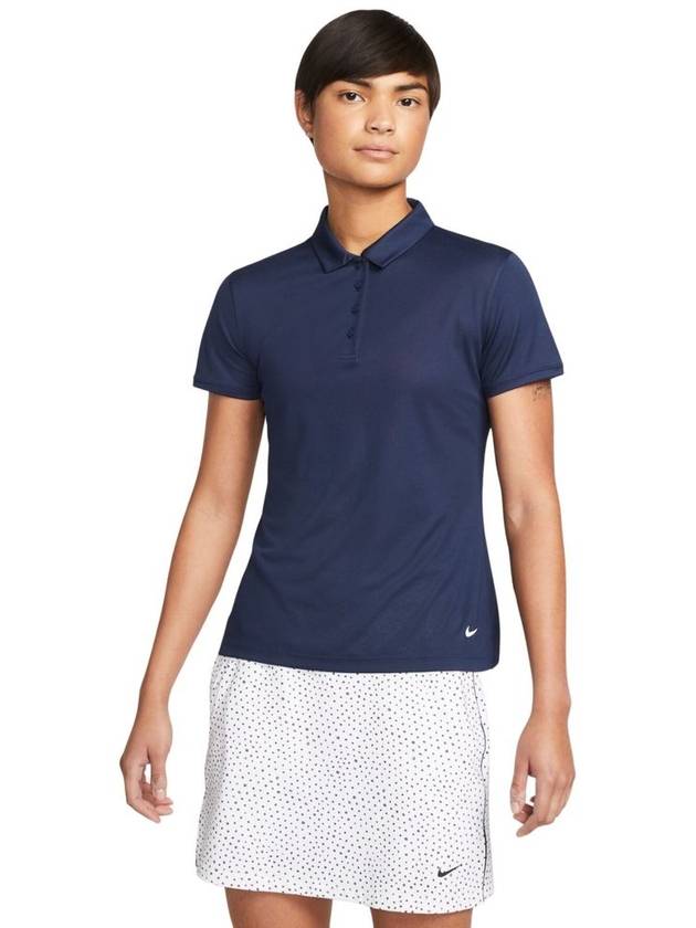 Golf Victory Dri-Fit Polo Shirt Navy - NIKE - BALAAN 2