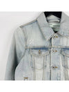 YE008R19773057 7100 Denim Jacket Light Blue - OFF WHITE - BALAAN 2