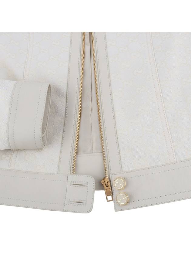 681034 GG Canvas Women s Jacket Size 3633662Y - GUCCI - BALAAN 5