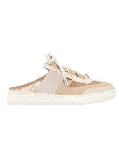 Lous Open Back Low Top Sneakers Beige - LOUIS VUITTON - BALAAN 1