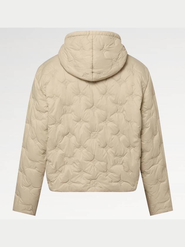 1AFYAH Monogram Quilted Nylon Hooded Blouson - LOUIS VUITTON - BALAAN 3