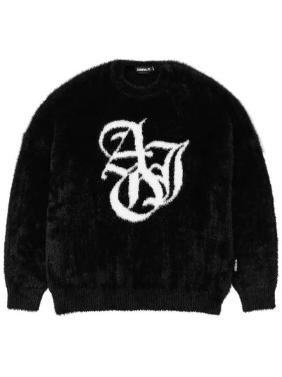 Men's Sporty Logo Sweater Black - AJOBYAJO - BALAAN 2