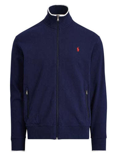 Interlock Track Jacket Navy - POLO RALPH LAUREN - BALAAN 1