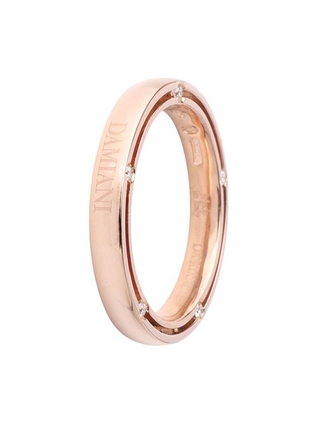 Pink gold dieside diamond ring No 7 33670 - DAMIANI - BALAAN 1