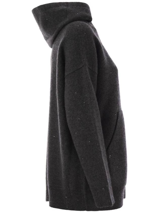 Hooded cardigan - FABIANA FILIPPI - BALAAN 3