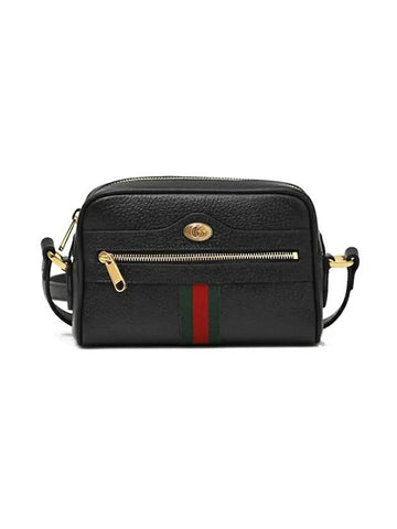 Ophidia GG Web Mini Cross Bag Black - GUCCI - BALAAN 1