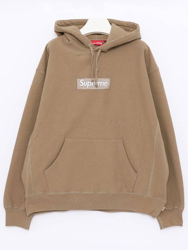 FW23SW56 DK SAND box logo hoodie - SUPREME - BALAAN 1