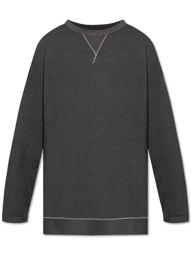 Y-3 Long Sleeve T-Shirt, Unisex, Grey - Y-3 - BALAAN 1