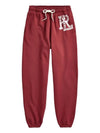 Logo Fleece Sweatpants Red - POLO RALPH LAUREN - BALAAN 1