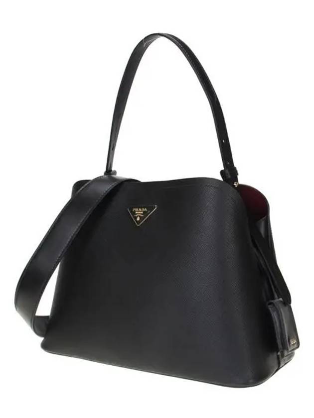 Matinee Hand Shoulder Bag Black - PRADA - BALAAN 3