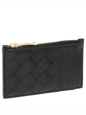 Intrecciato zipper card case - BOTTEGA VENETA - BALAAN 1