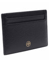 Continental Classic Small Grain Leather Card Wallet Black - MULBERRY - BALAAN 4